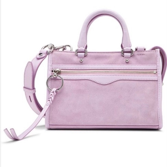 Rebecca Minkoff Micro Bedford Suede Satchel - Picture 11 of 12